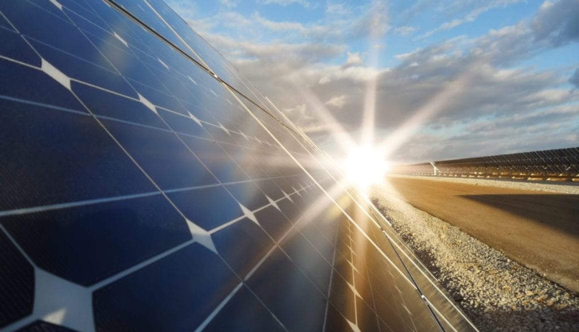 Solar power station - photovoltaics