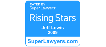 Jeff-Lewis-Law-SuperLawyers-Rising-Star-2009-lt-blue